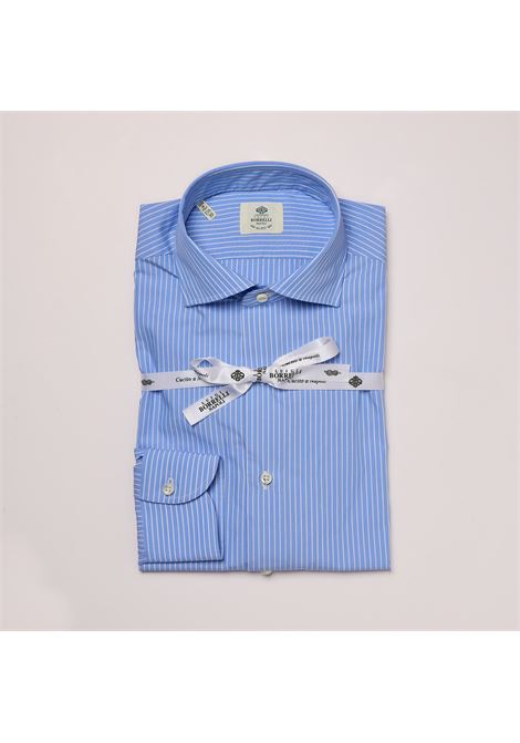 LUIGI BORRELLI / ACHILE ロンドンストライプ柄シャツ Brilla per il gusto（ブリッラ ペル イル グスト）LUIGI BORRELLI